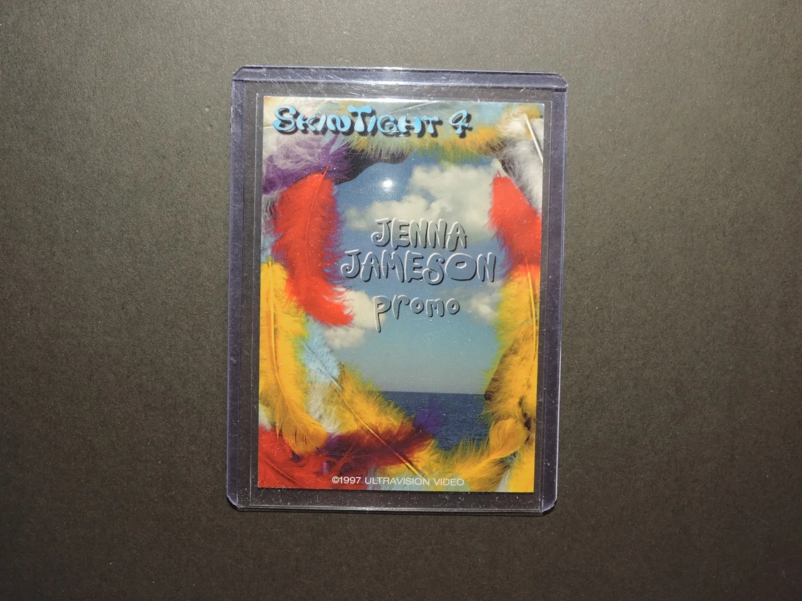 Jenna Jameson — Jenna Jameson Autographed Trading Card. "Skin Tight" Promo Card MINT, изображение 4