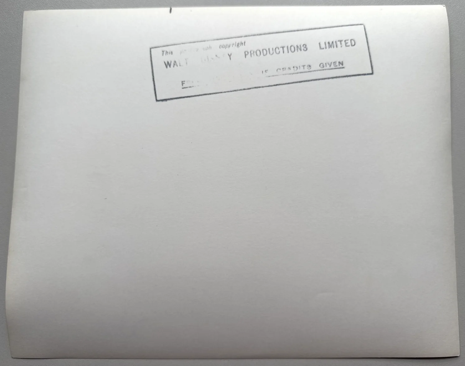 Peter Pan 1953 - Original UK Press Photo Still - Walt Disney Stamp to Rear - #2, изображение 2
