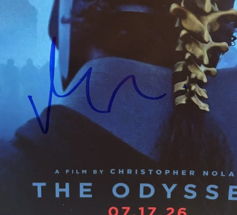 Matt Damon Signed 8x10 Photo The Odyssey Odysseus, image 2