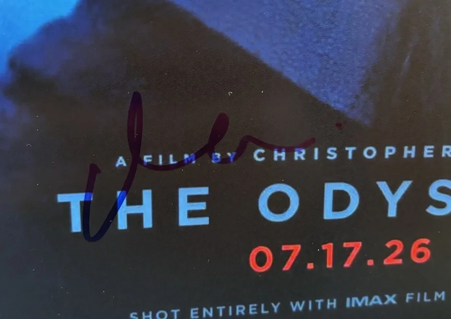 Matt Damon Signed 8x10 Photo The Odyssey Odysseus, изображение 2