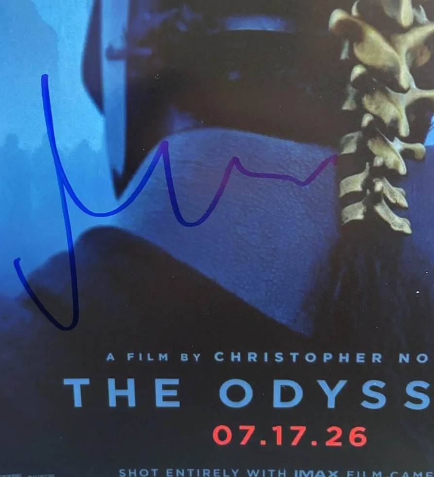 Matt Damon Signed 8x10 Photo The Odyssey Odysseus, изображение 2