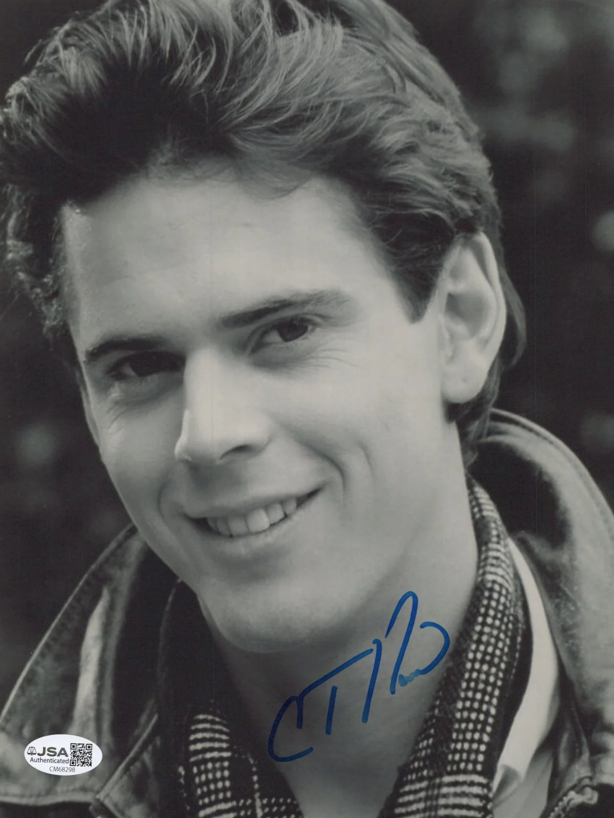 C. THOMAS HOWELL — C. THOMAS HOWELL Signed THE HITCHER 8x10 Photo JIM HALSEY AUTHENTIC JSA COA