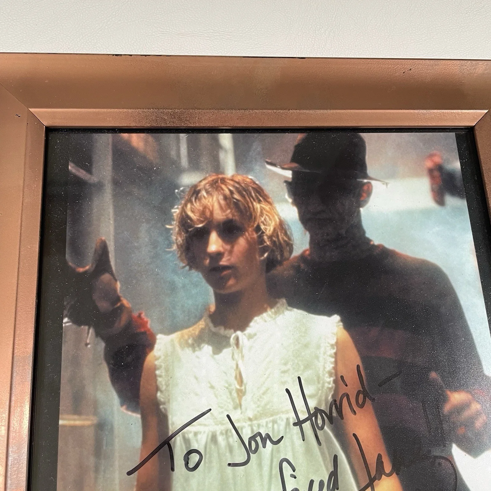 Amanda Wyss — Nightmare On Elm Street Signed Photo Amanda Wyss Tina 1984 Film Autographed, изображение 3