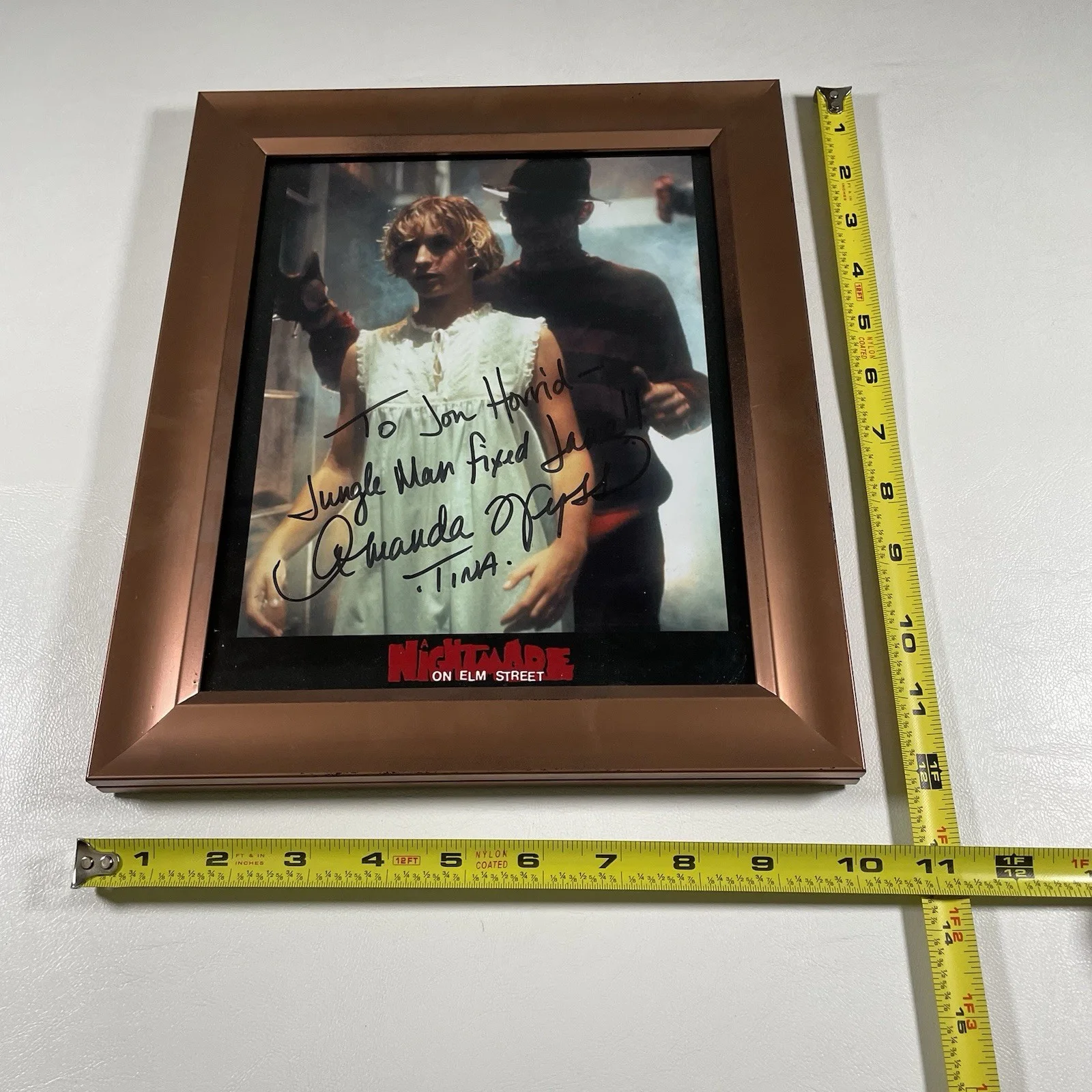 Amanda Wyss — Nightmare On Elm Street Signed Photo Amanda Wyss Tina 1984 Film Autographed, изображение 4