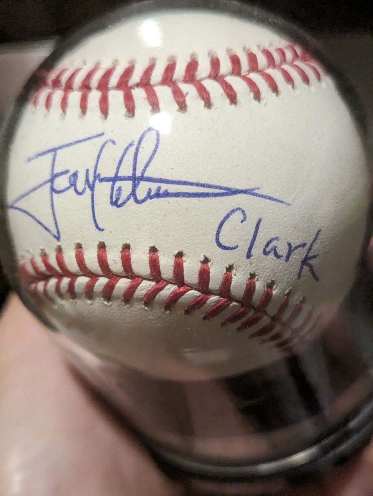Jon Heder Signed OMLB Baseball THE BENCHWARMERS Napoleon Dynamite Beckett, image 4