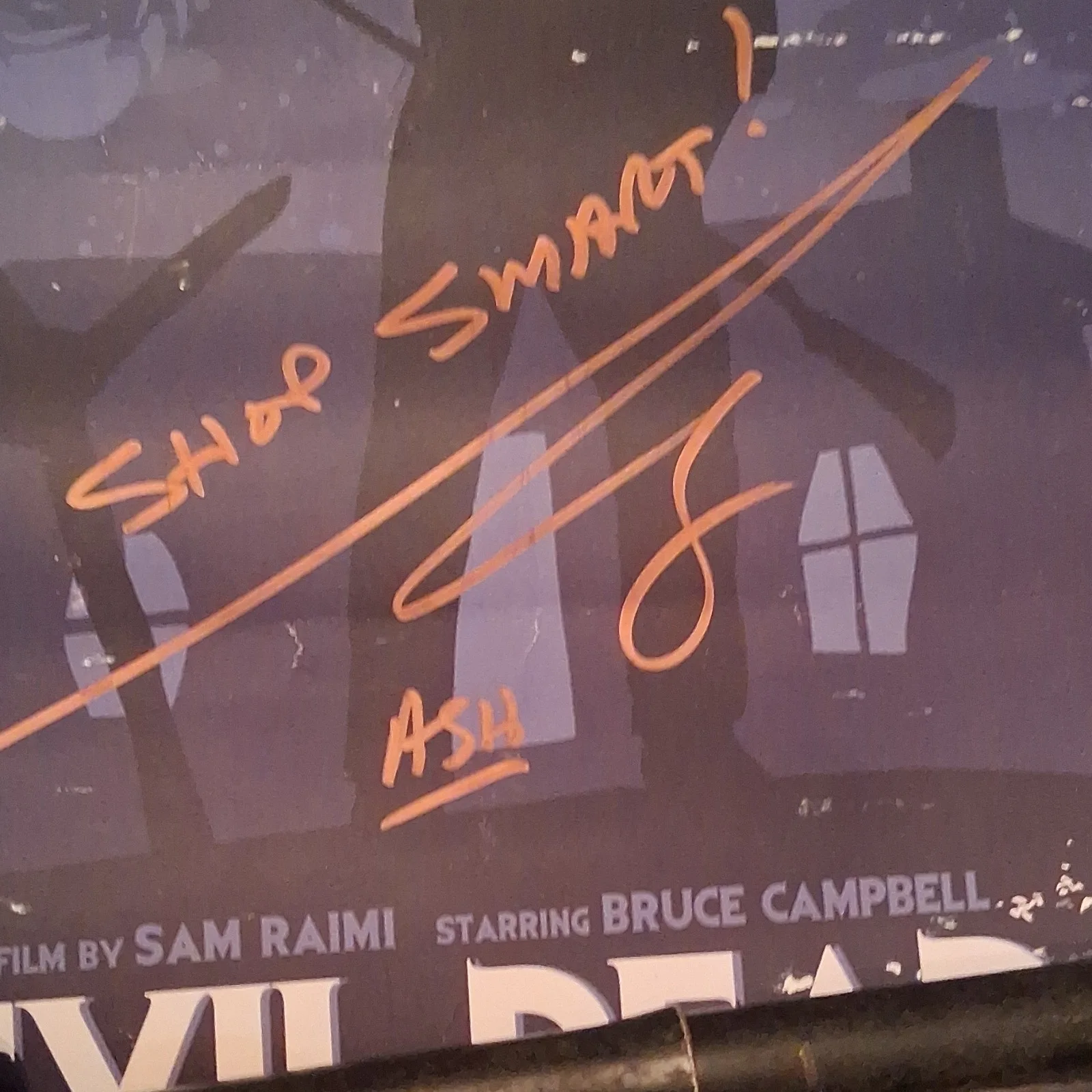 Evil Dead Original Autographed Movie Poster, image 3