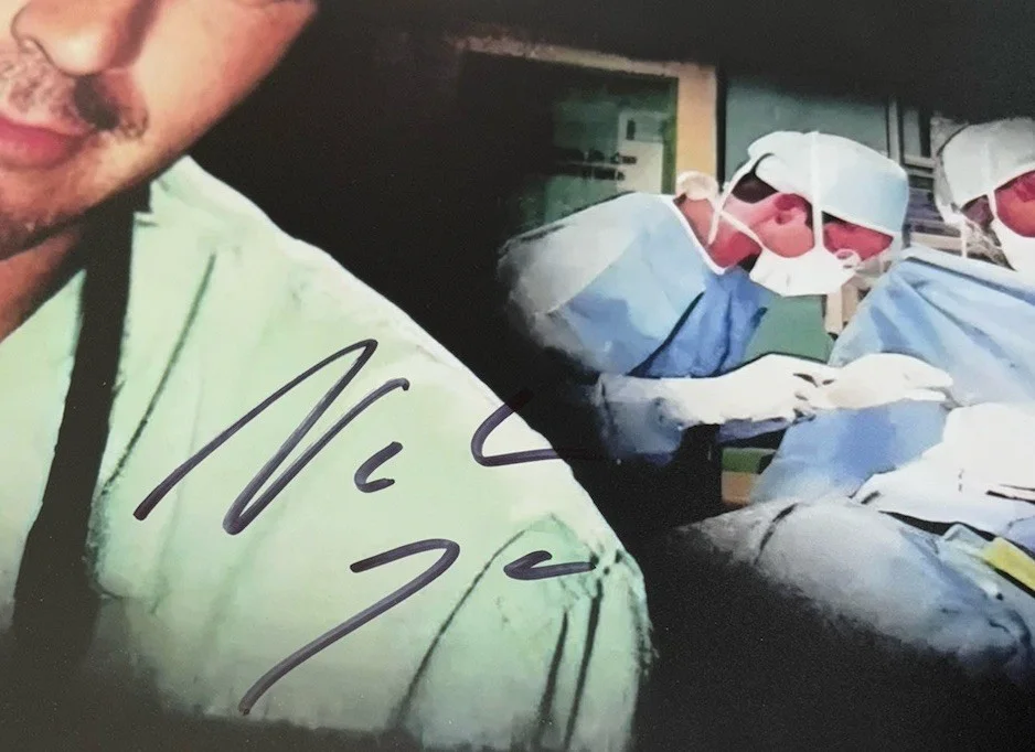 Noah Wyle Signed 12x18 Photo ER, image 2