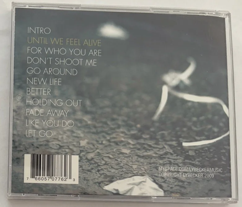 Lybecker Band Until We Feel Alive Signed Autographed 8x10 Photo + CD 2009 VG, изображение 5