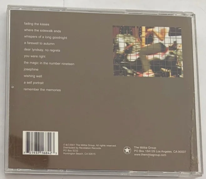 Lyndsay Diaries Remember The Memories 2001 Signed Autographed CD Scott Windsor, image 2