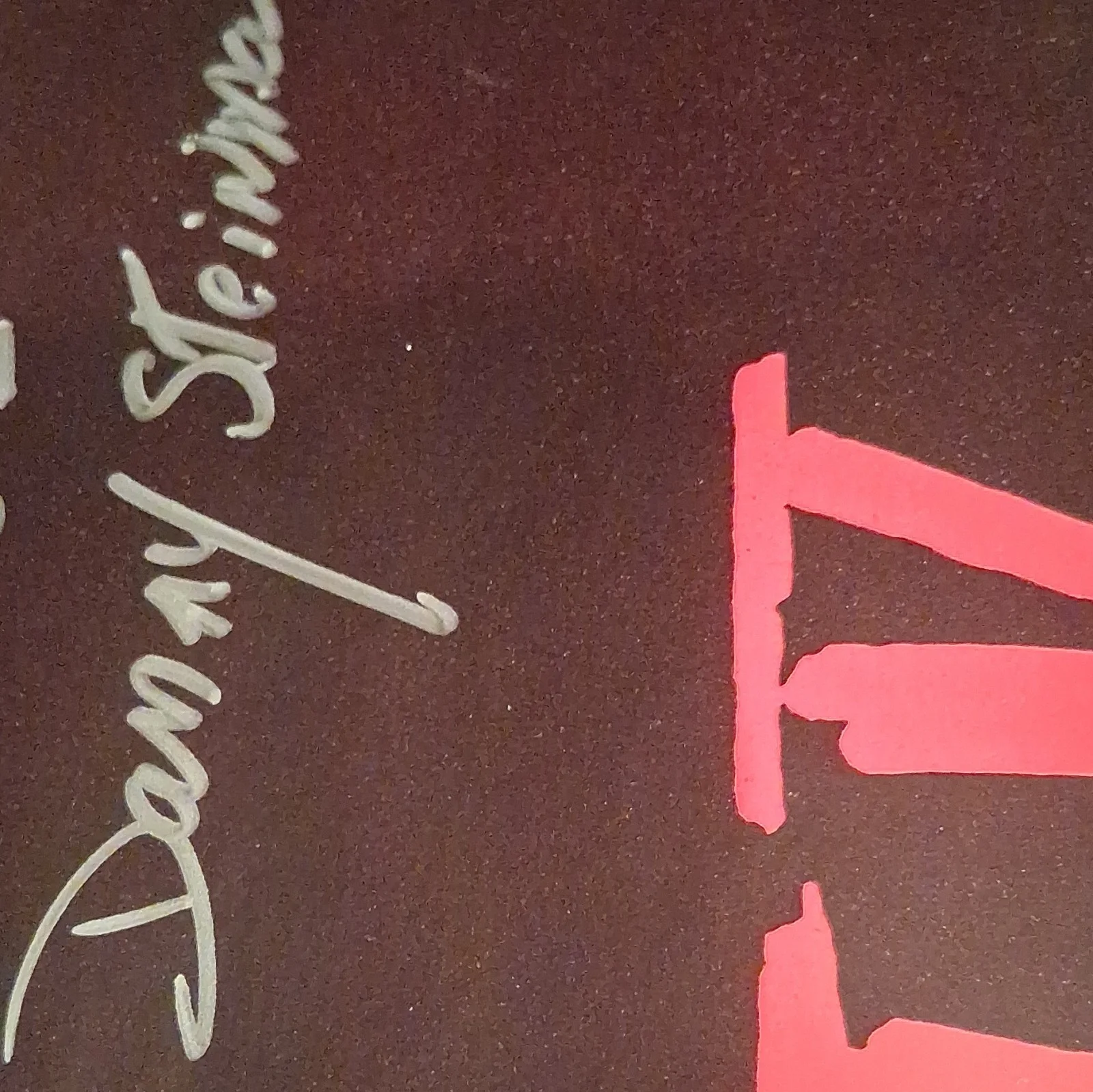 Danny Steinmann — Friday the 13th Part V A New Beginning Original Autographed Poster Steinmann, image 2