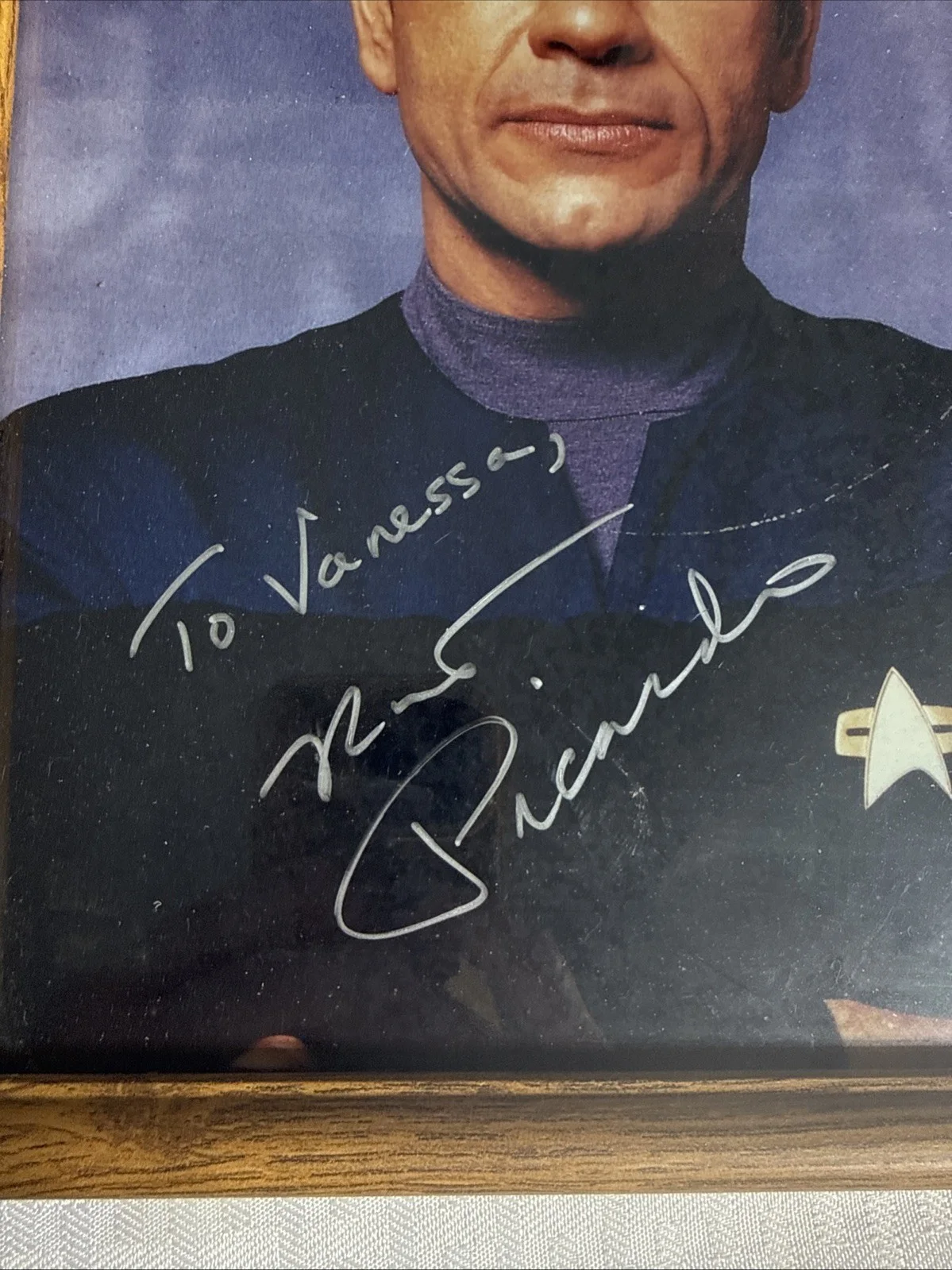 ROBERT PICARDO SIGNED 8x10 PHOTO THE DOCTOR STAR TREK VOYAGER BECKETT BAS., изображение 3