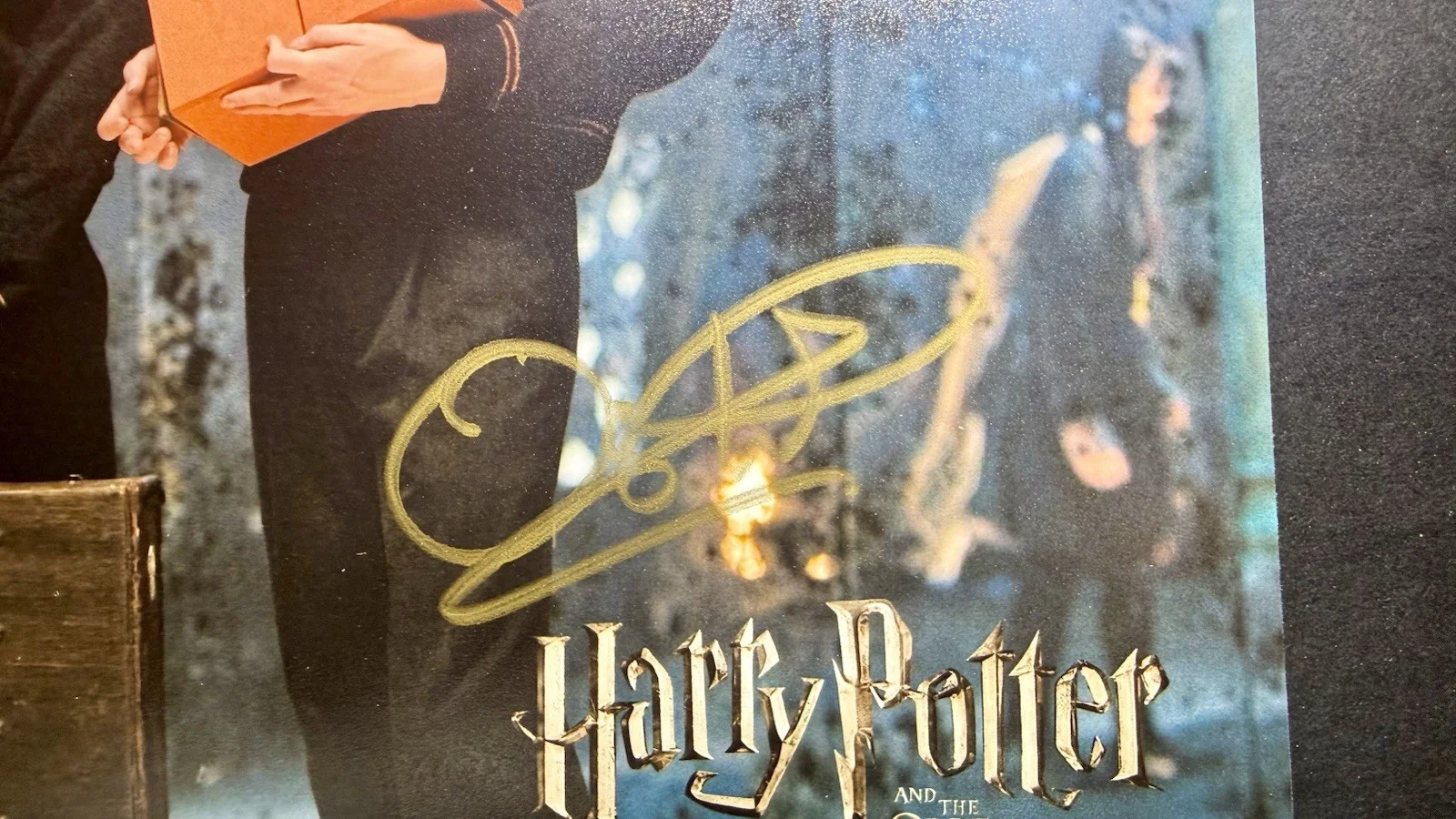 Harry Potter Dual Signed Photo Oliver & James Phelps Fred George Weasley, изображение 3
