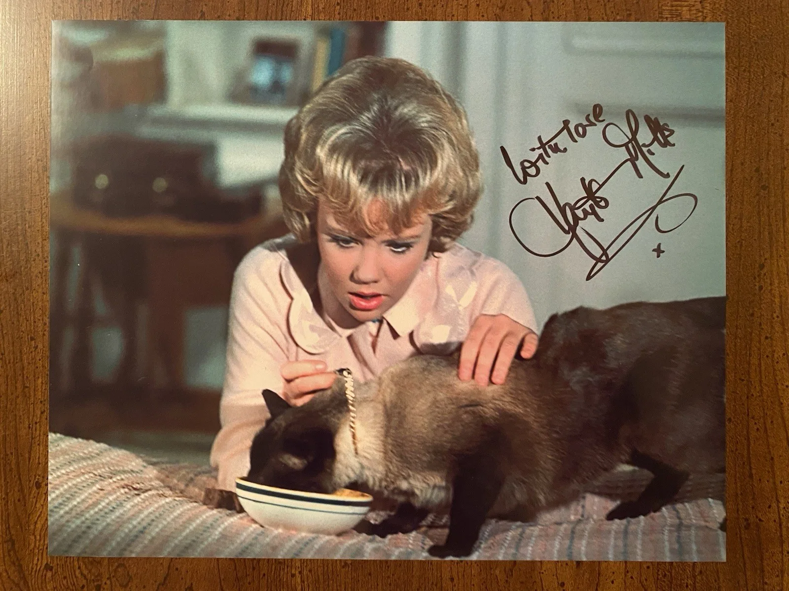 Hayley Mills — Hayley Mills Signed Autographed Photo With COA That Darn Cat Disney