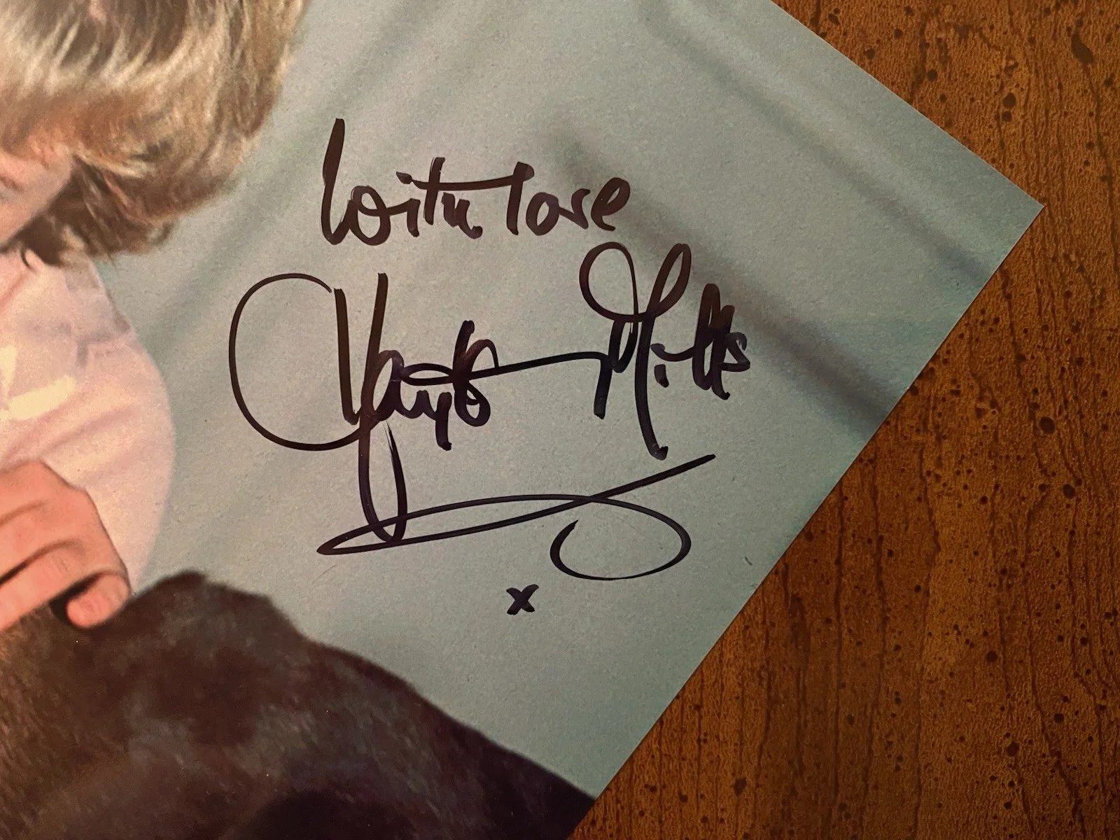 Hayley Mills — Hayley Mills Signed Autographed Photo With COA That Darn Cat Disney, изображение 2