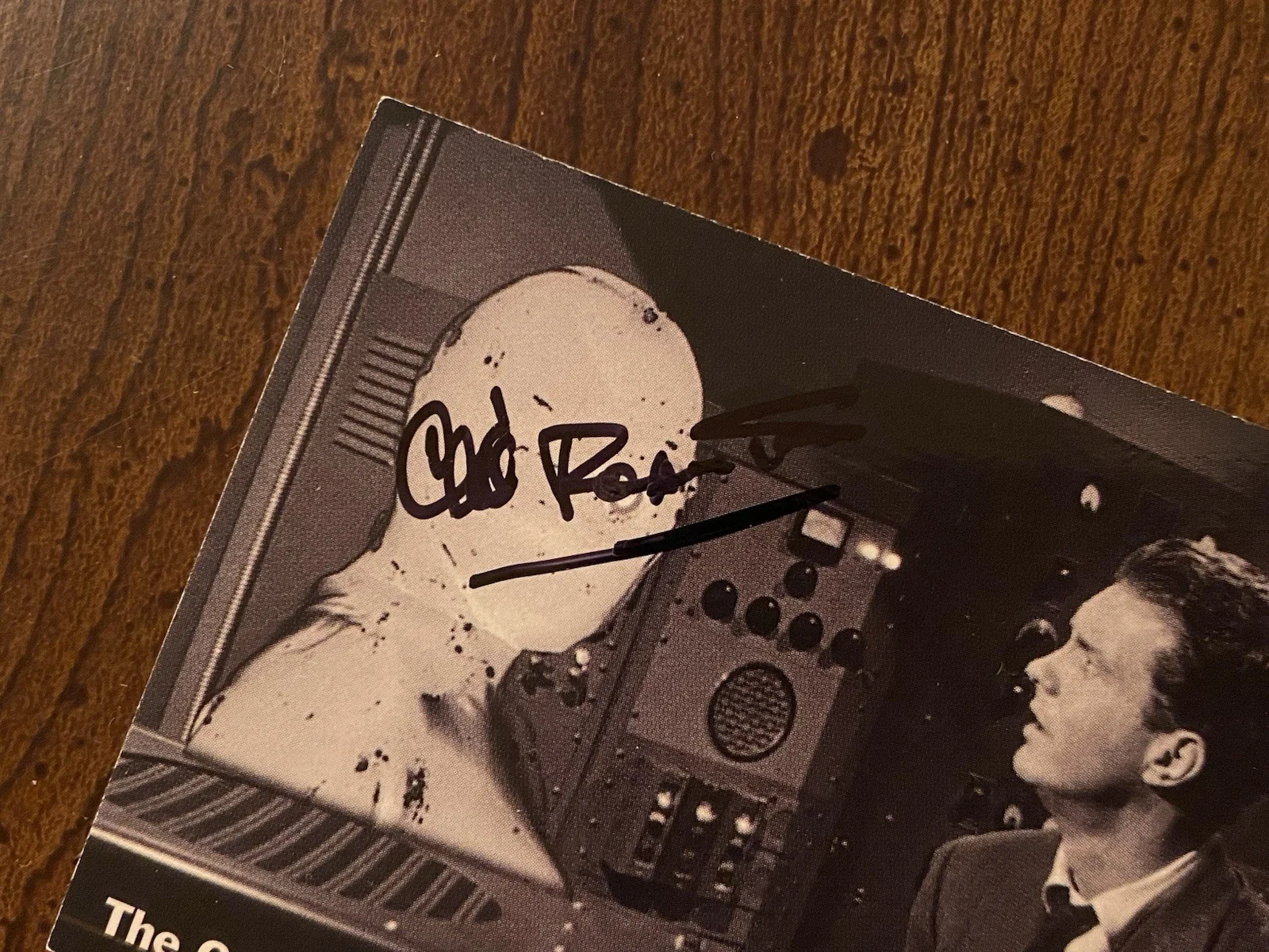 Cliff Robertson — Cliff Robertson Signed Autographed The Outer Limits Trading Card With COA, image 2