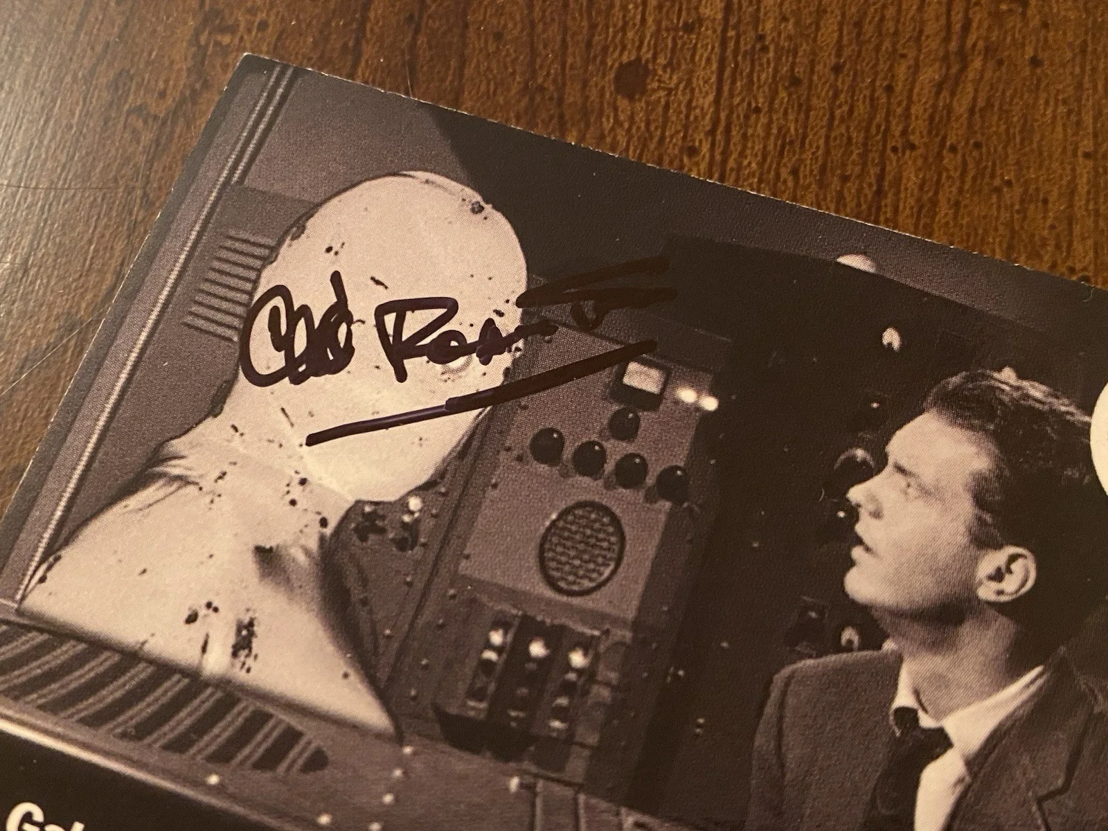 Cliff Robertson — Cliff Robertson Signed Autographed The Outer Limits Trading Card With COA, image 3