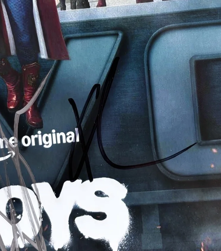 The Boys Signed Cast 8x10 Photo x4 Antony Starr, Erin Moriarty, Karl Urban +1, изображение 2