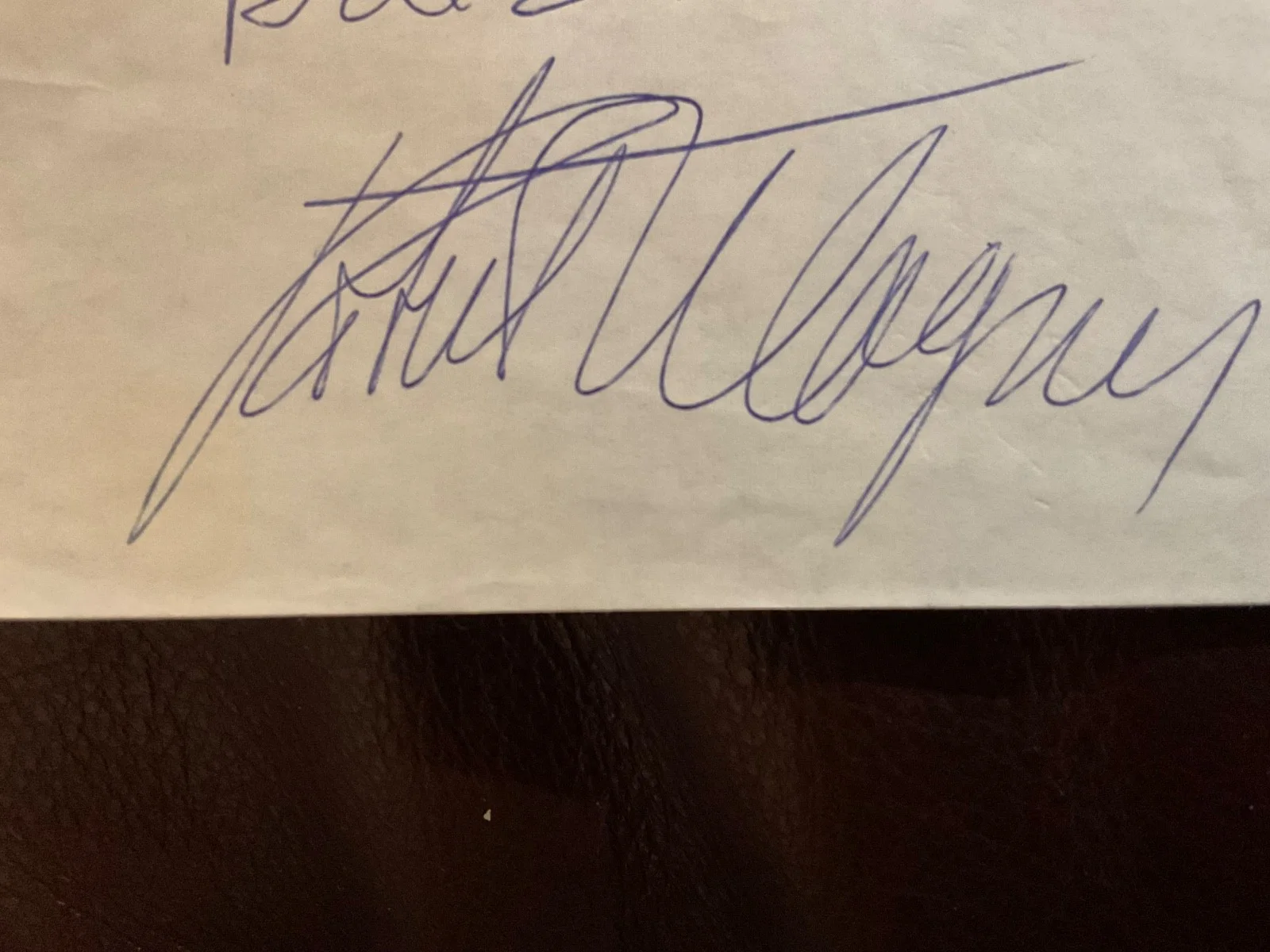 MADAME SIN BETTE DAVIS AND ROBERT WAGNER SIGNED 4x6 PAPER JSA CG10736 VERY RARE, image 3