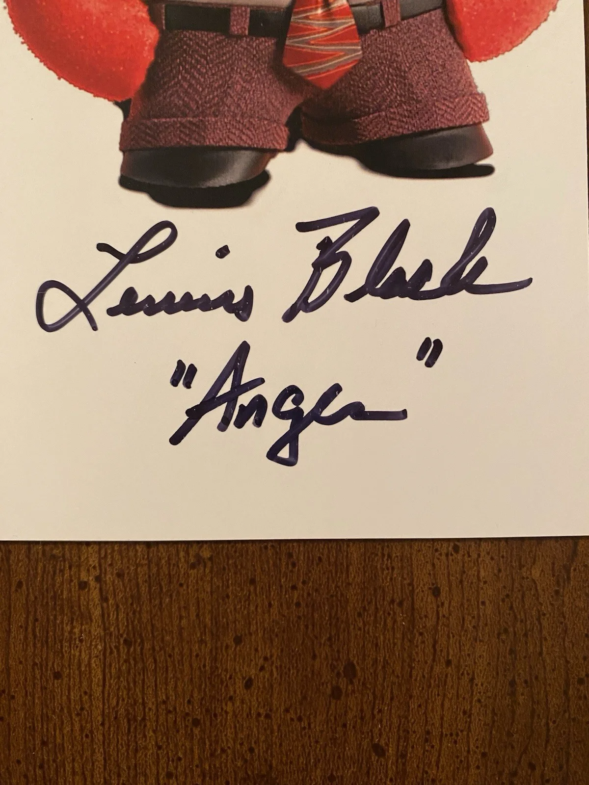Lewis Black — Lewis Black Signed Autographed Photo With COA Anger Inside Out Disney, image 2