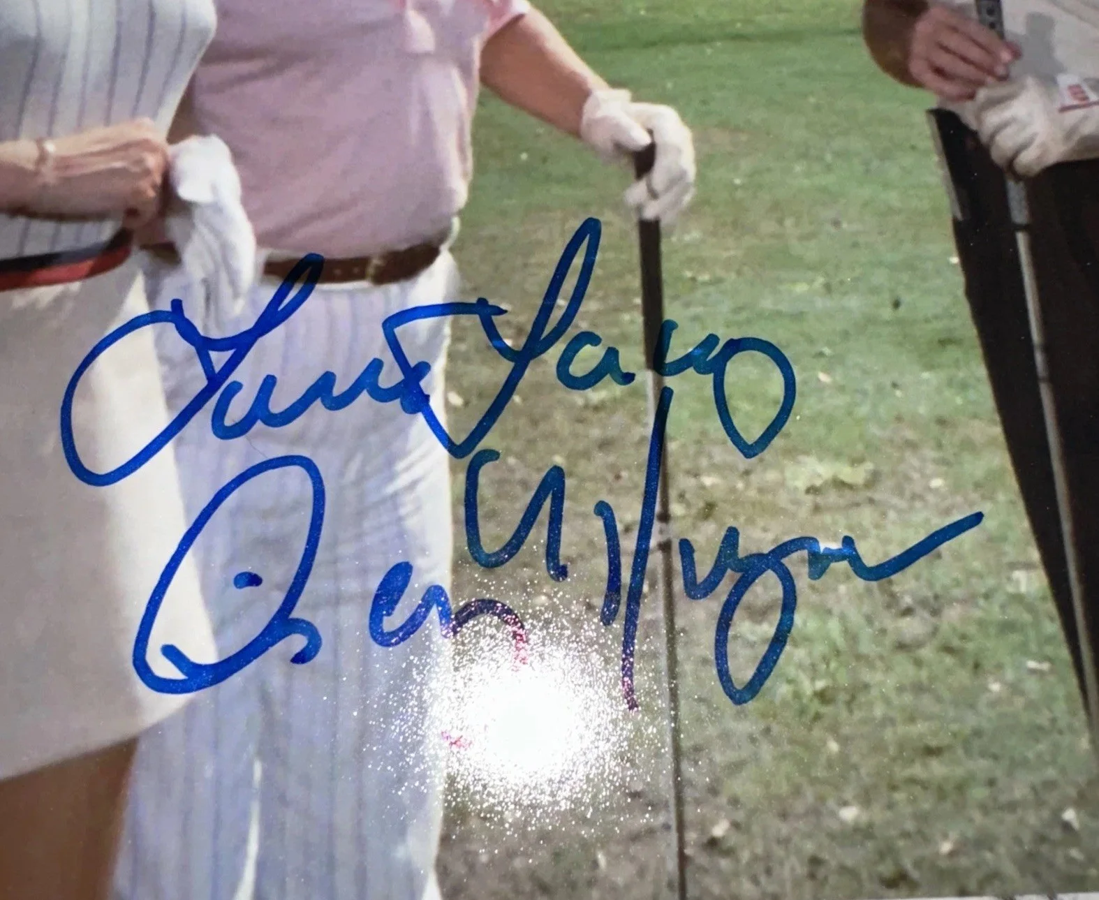 Cindy Morgan — EUC Cindy Morgan Signed Autographed 8x10 Caddy Shack Photo JSA Sticker, изображение 3