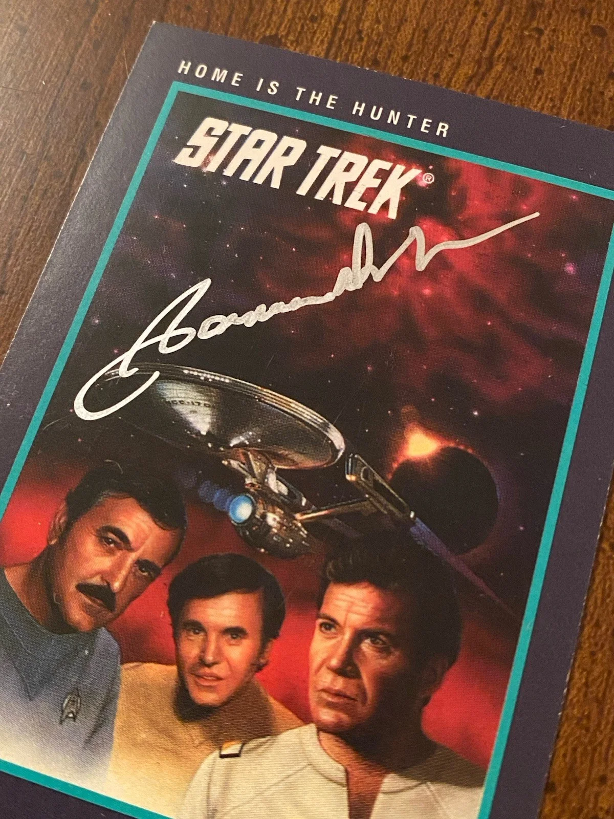 James Doohan — James Doohan Signed Autographed Star Trek TOS Trading Card With COA Scotty, изображение 3