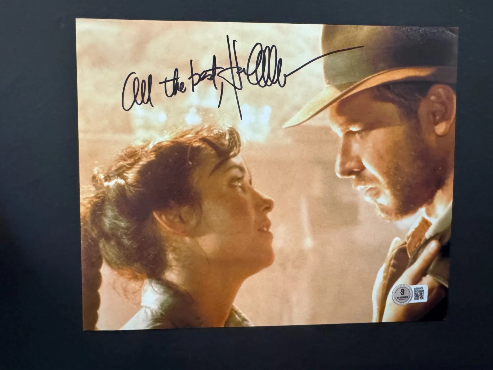 Karen Allen — Karen Allen Hot autographed signed sexy Indiana Jones 8x10 photo Beckett BAS coa