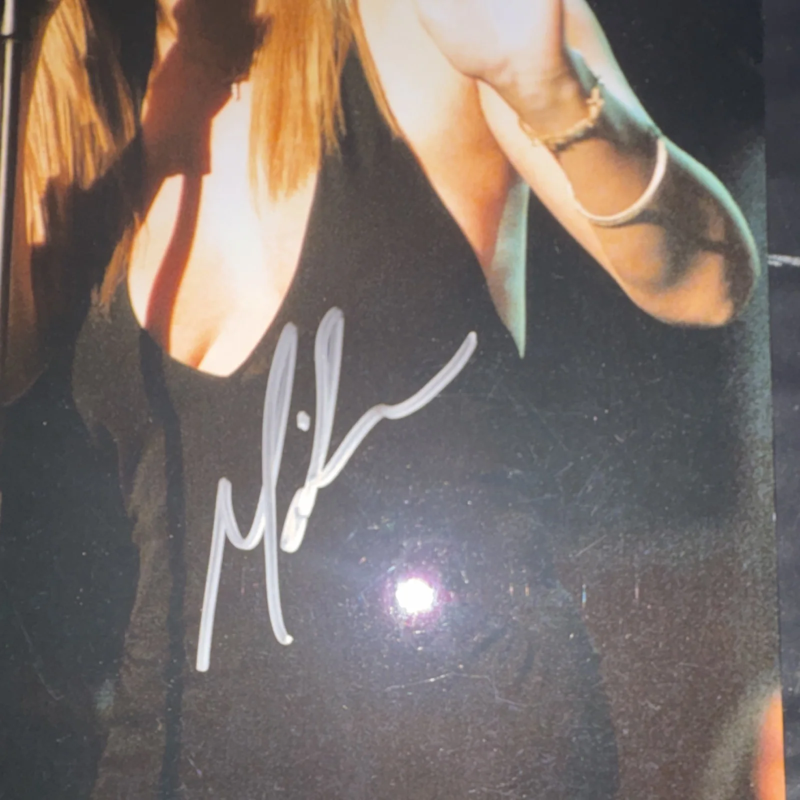 Mariah Carey Original Signed 8x10 Photo Piece of the Past Authentication, изображение 3