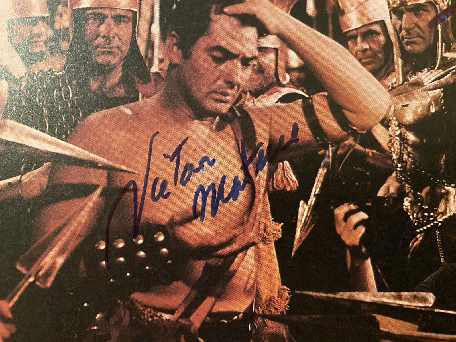 Hedy Lamarr, Victor Mature — Hedy Lamarr Victor Mature Signed Autographed Photo With COA Samson And Delilah, image 4