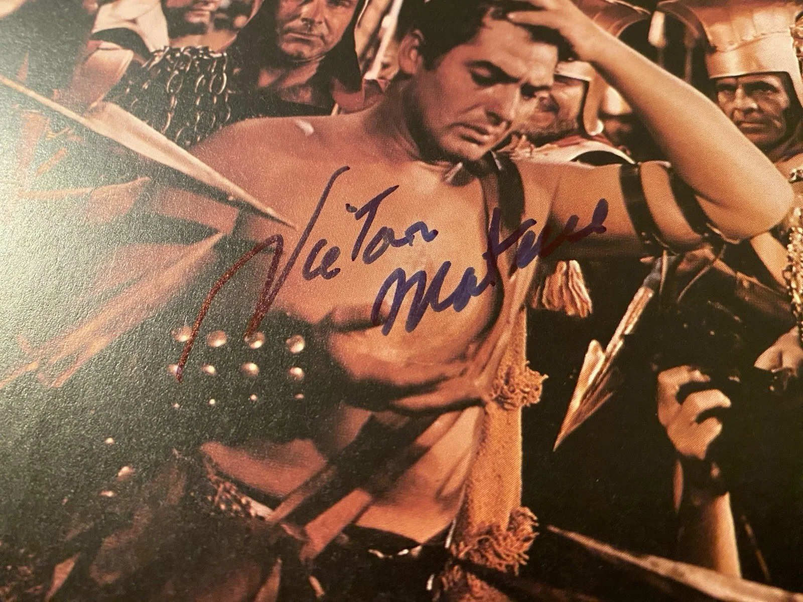 Hedy Lamarr, Victor Mature — Hedy Lamarr Victor Mature Signed Autographed Photo With COA Samson And Delilah, image 5