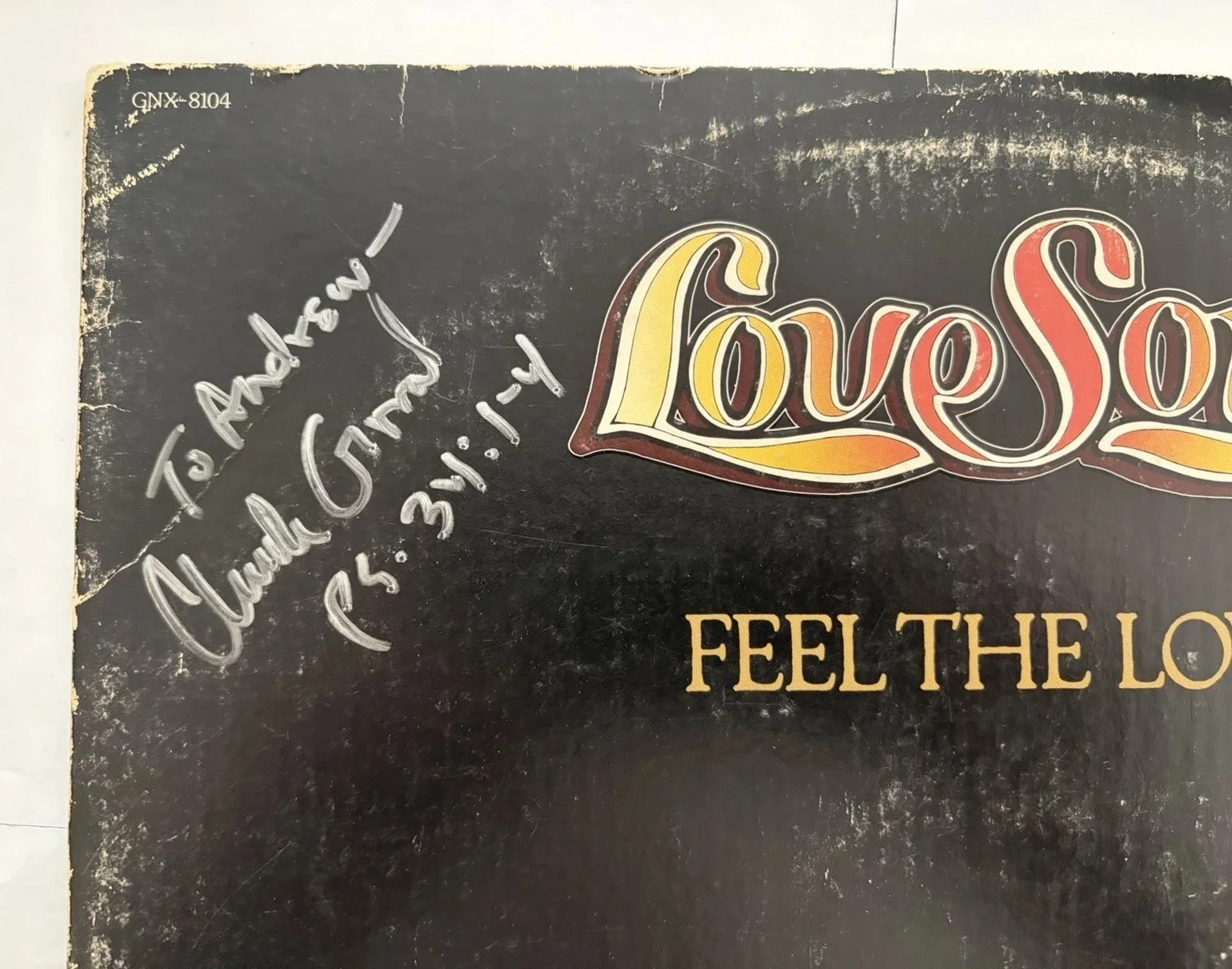 Love Song Feel The Love 1977 Signed Autographed Vinyl Record Good News LoveSong, изображение 2