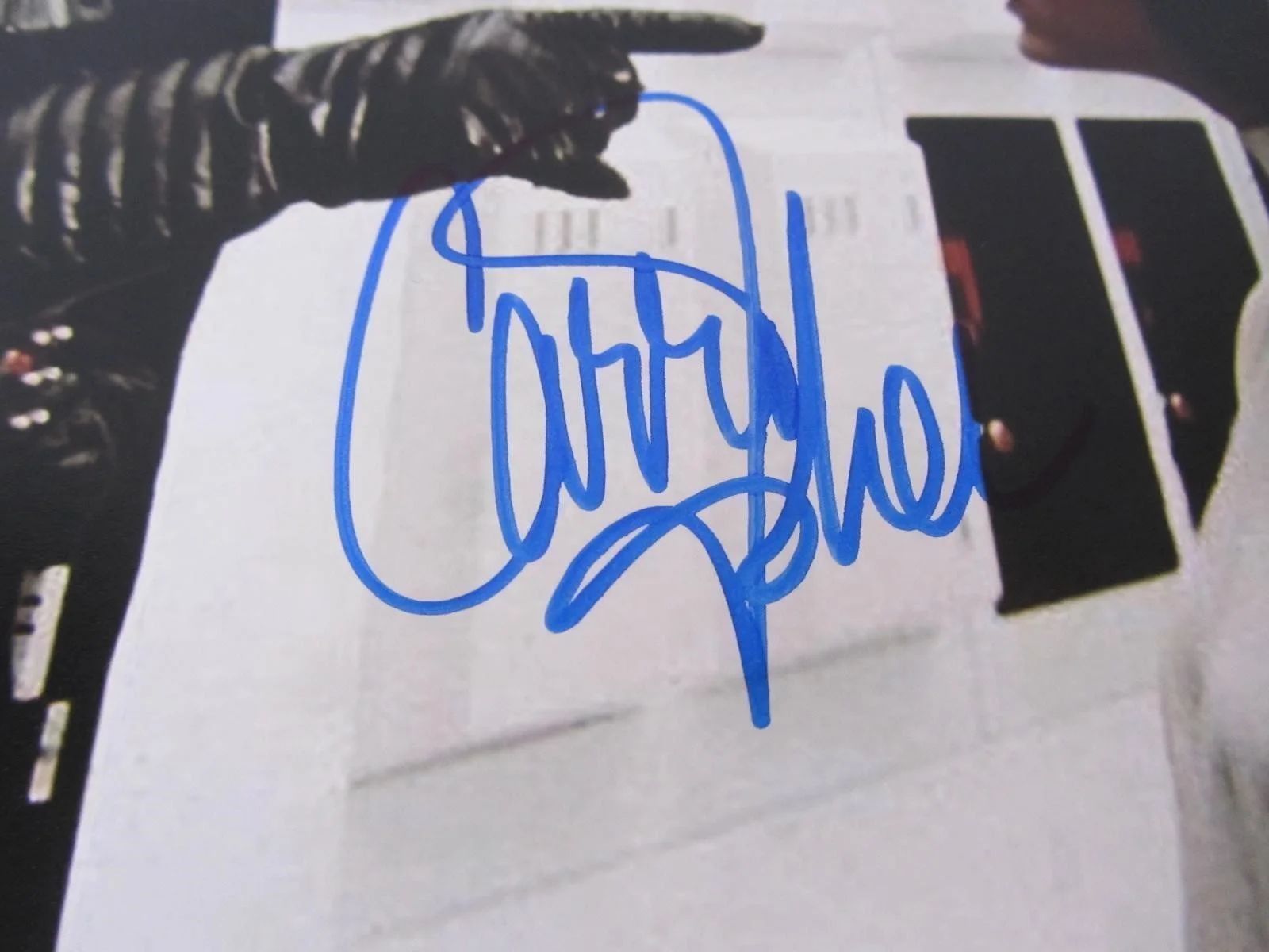 CARRIE FISHER JAMES EARL JONES SIGNED STAR WARS 8x10 PHOTO AUTOGRAPH w COA, изображение 3