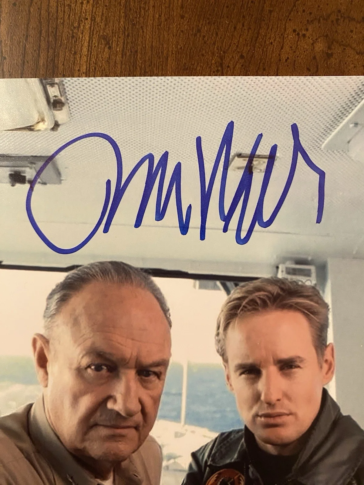Gene Hackman, Owen Wilson — Gene Hackman Owen Wilson Signed Autographed Photo With COA Behind Enemy Lines, изображение 4