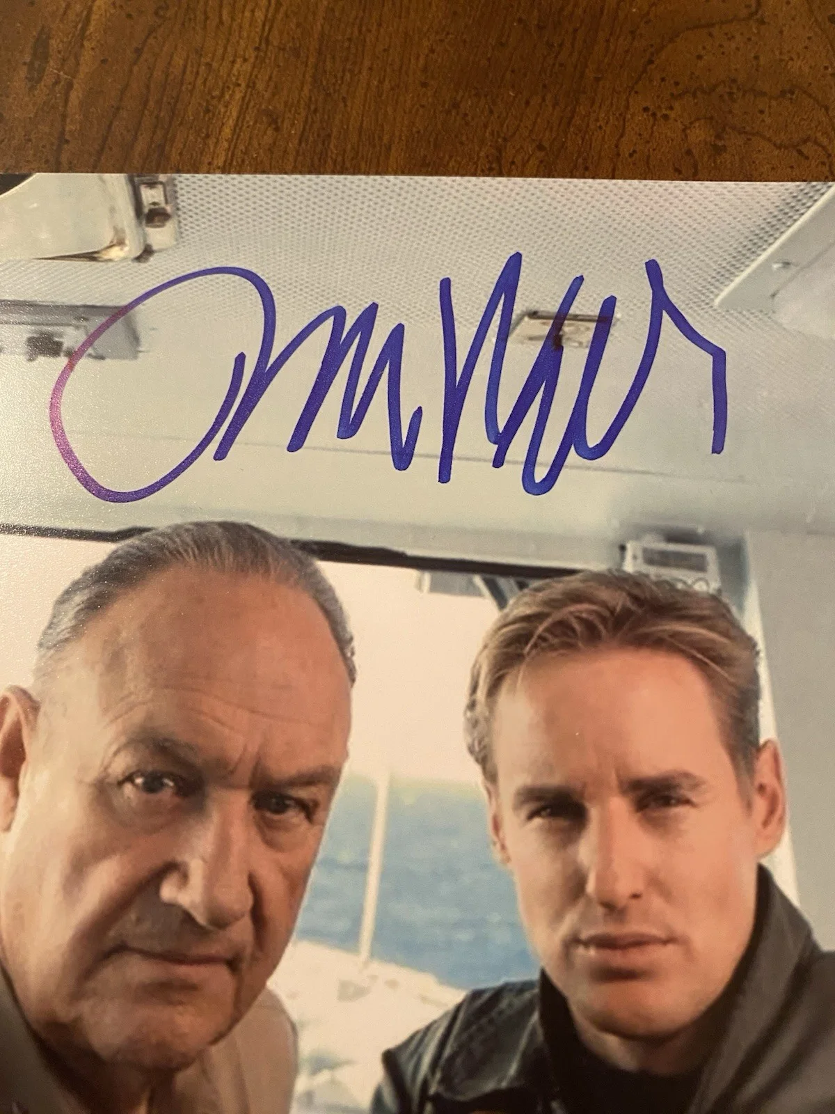 Gene Hackman, Owen Wilson — Gene Hackman Owen Wilson Signed Autographed Photo With COA Behind Enemy Lines, изображение 5