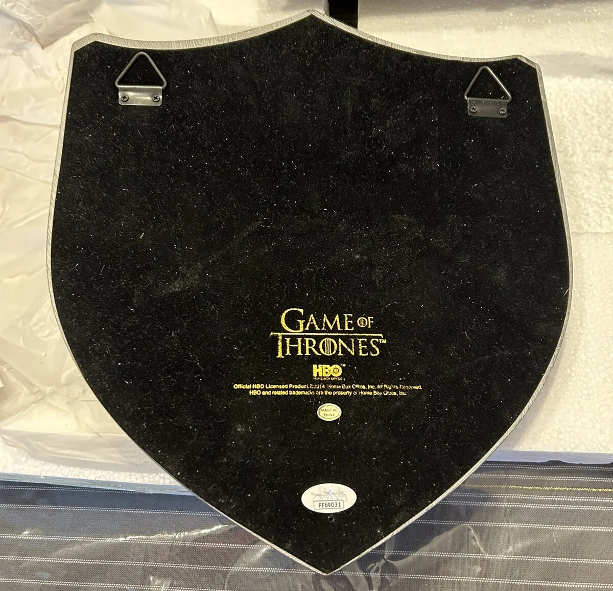 JSA Authenticated Kit Harrington Autographed Signed Stark Game of Thrones Wall, изображение 4