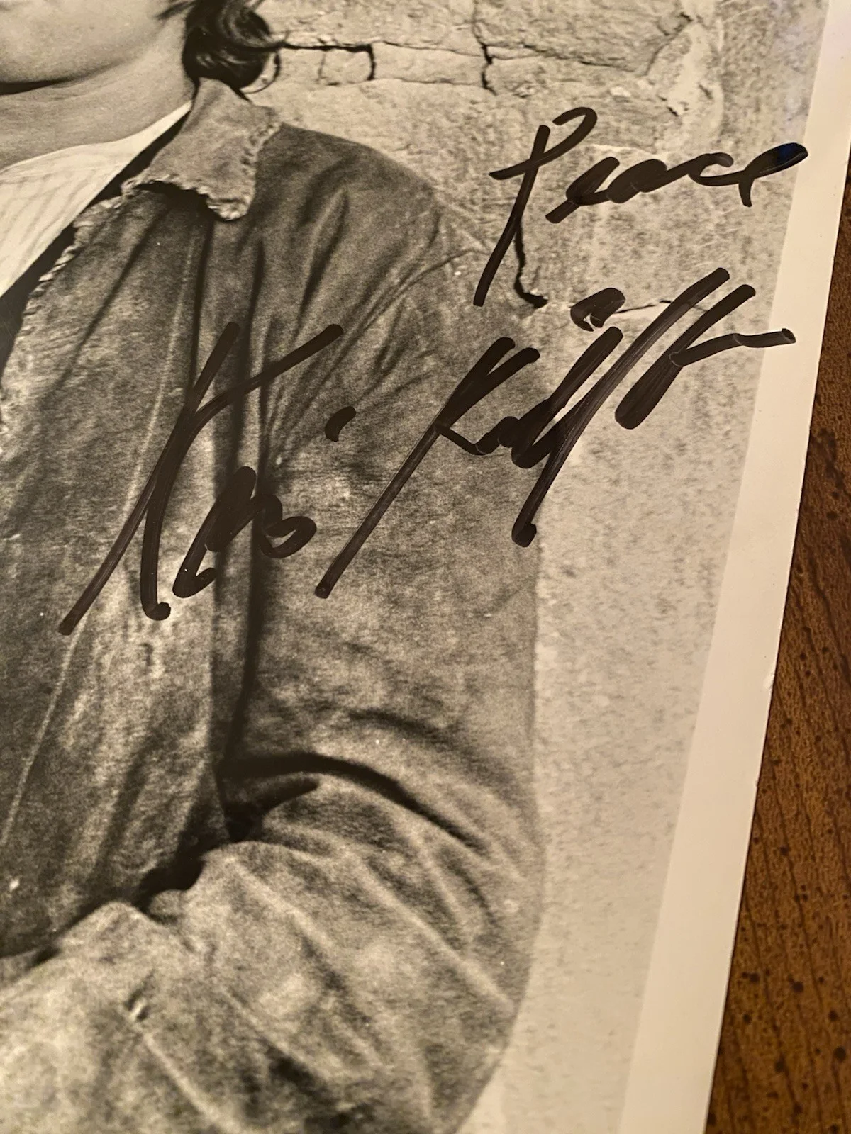 Kris Kristofferson — Kris Kristofferson Signed Autographed Photo w/ COA Pat Garrett And Billy The Kid, изображение 3