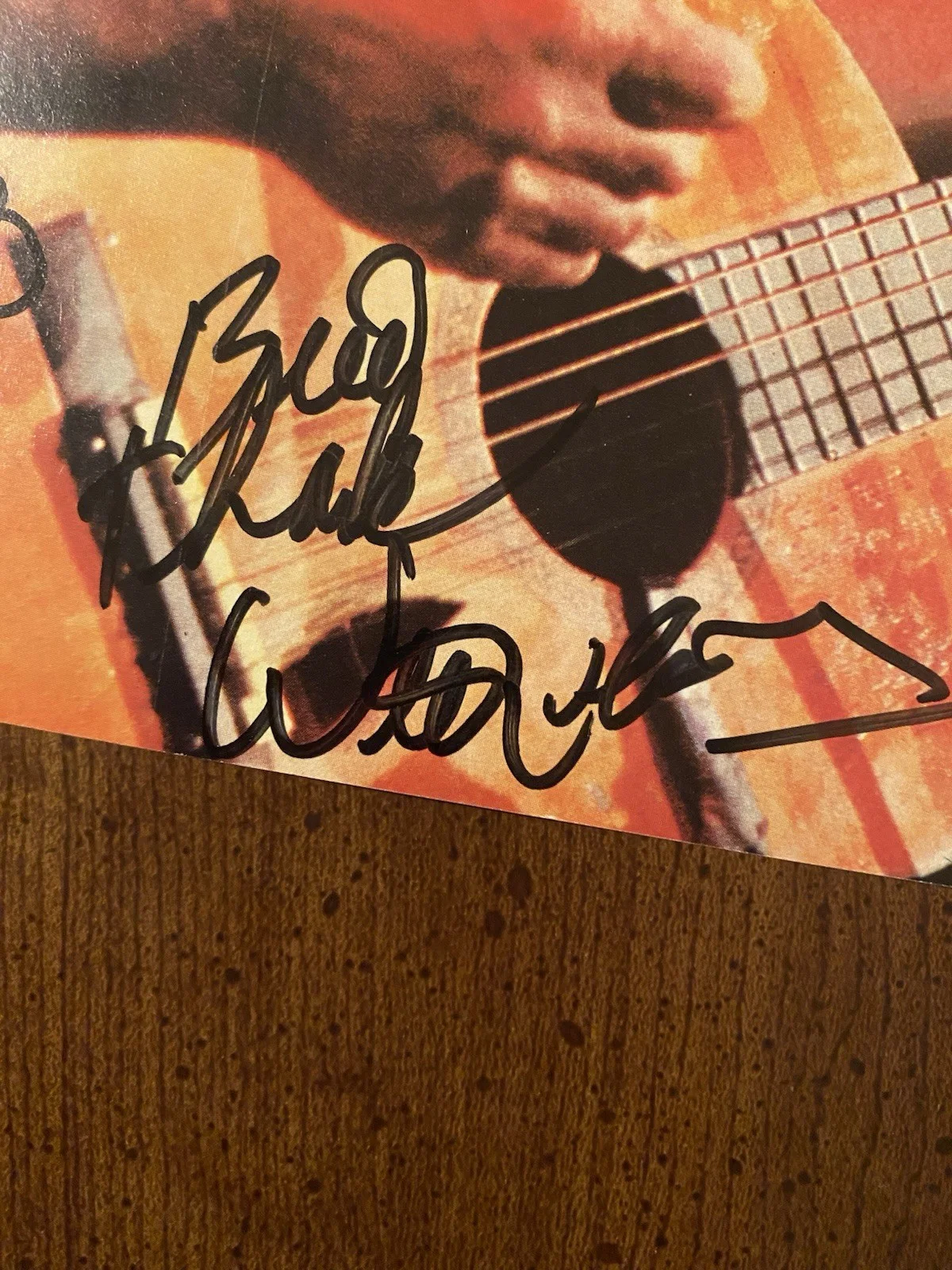 Willie Nelson Signed Autographed Photo With COA On The Road Again Always On My M, image 2