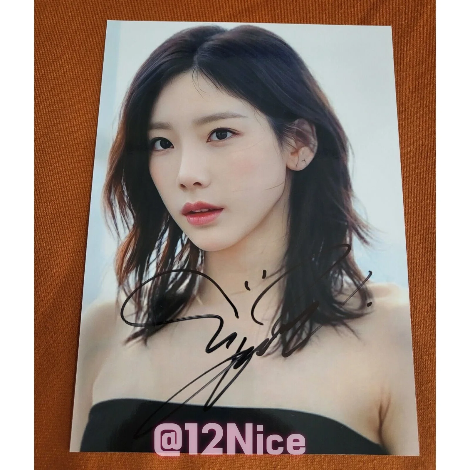 SNSD Kim TaeYeon Taeyeon To.X Autographed Signed Photo Autographs 4*6 2024, изображение 4