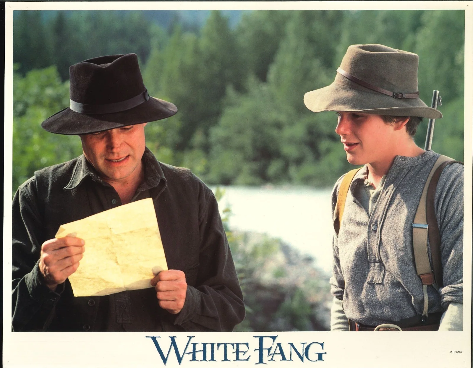 White Fang 6x ORIGINAL US Lobby Cards Ethan Hawke Disney 1991, image 5