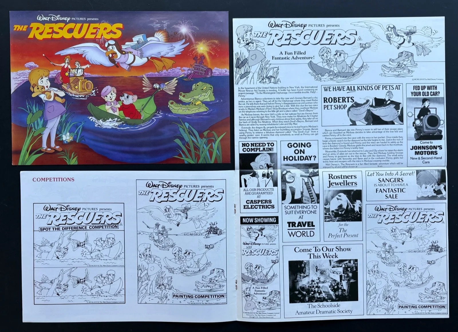 The Rescuers ORIGINAL Press Kit & Stills Walt Disney ReRelease, изображение 3