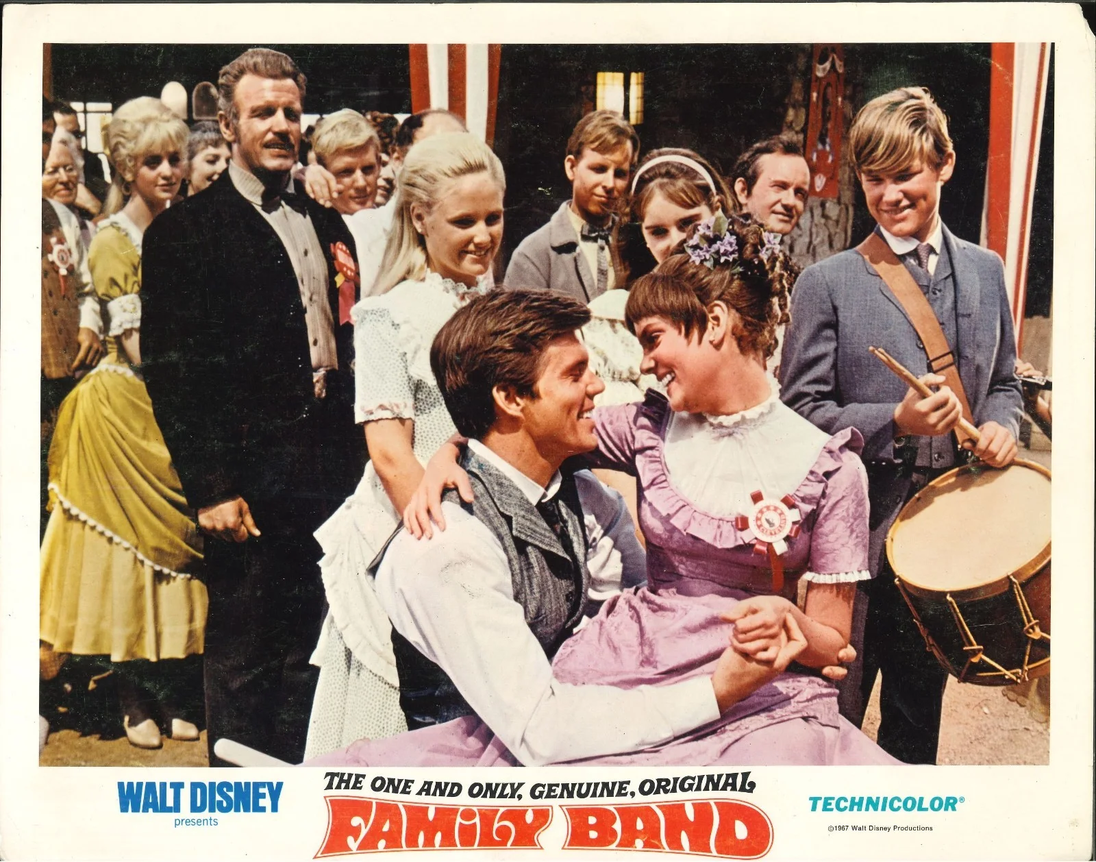 One and Only, Genuine, Original Family Band 9x ORIGINAL US Lobby Cards Disney 68, изображение 3