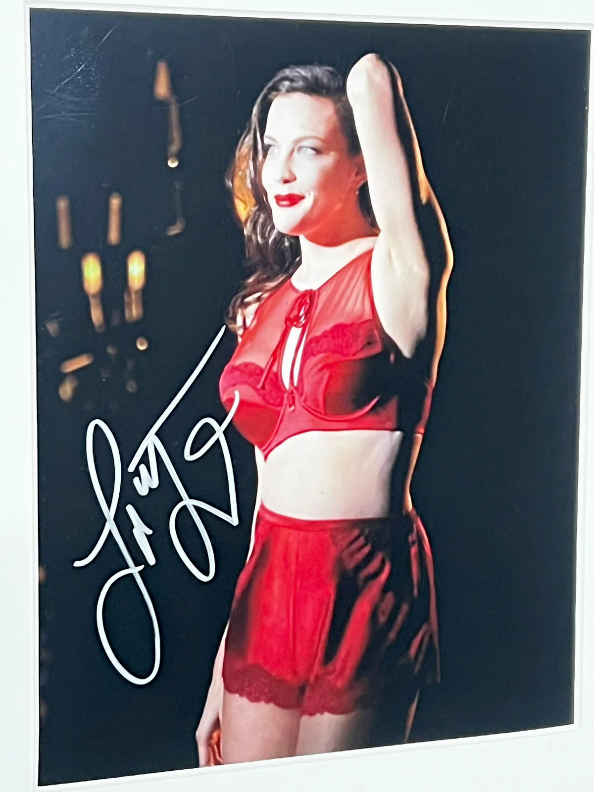 Liv Tyler — Liv Tyler Original Signed Photo Actress/Model -Autographed in Person 8x10 w/COA, изображение 4
