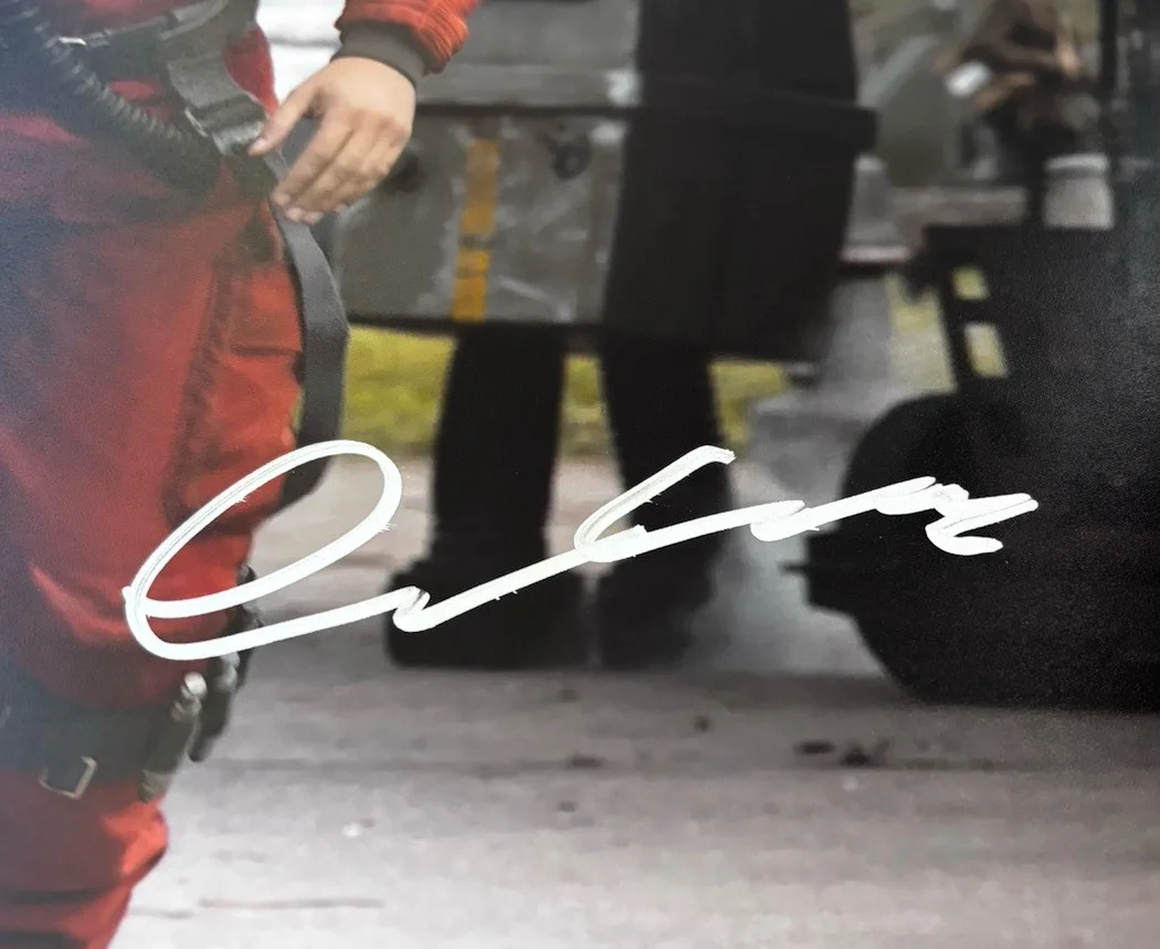Oscar Isaac Signed 11x14 Photo Star Wars Poe, изображение 2