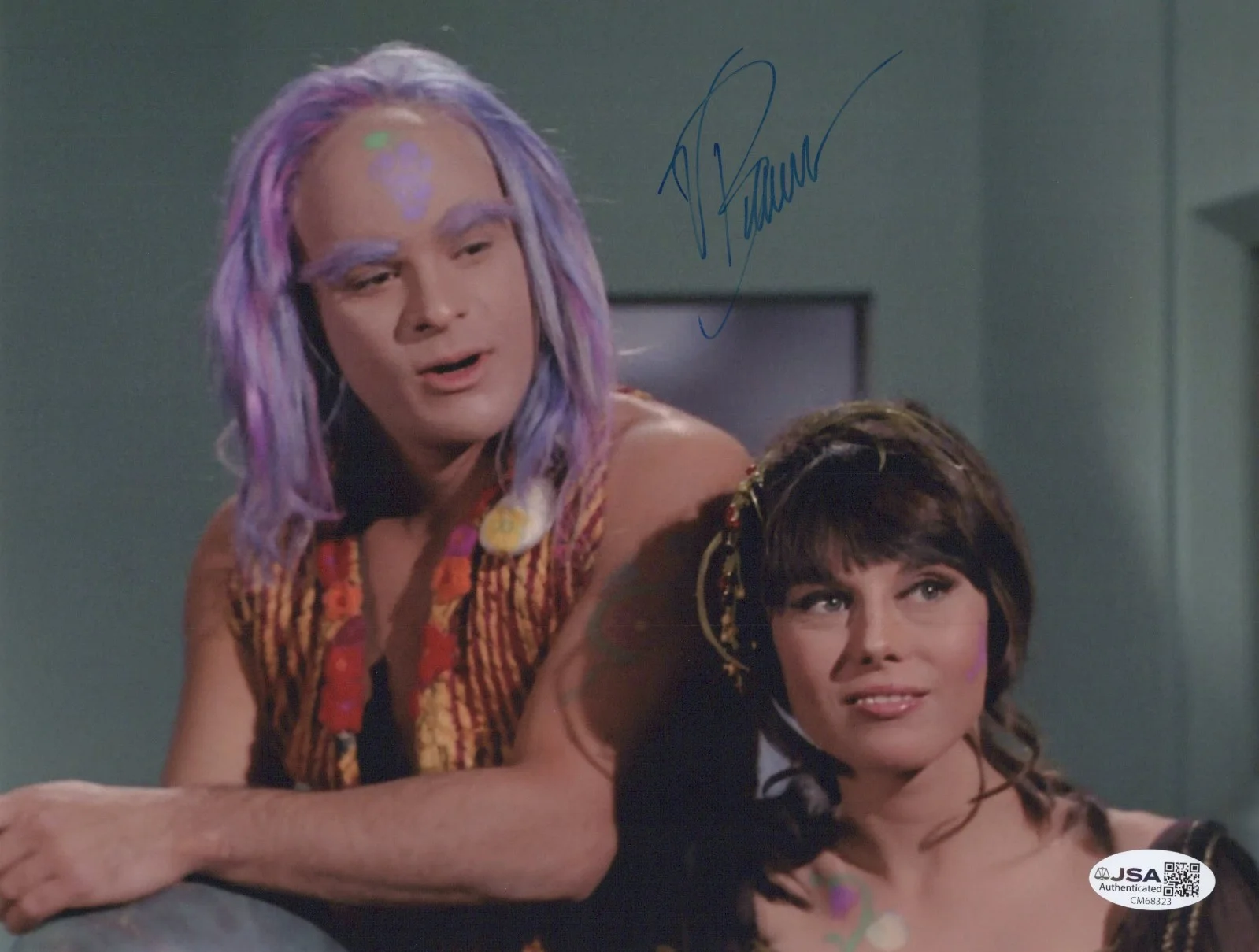 VICTOR BRANDT — VICTOR BRANDT Signed STAR TREK 8x10 Photo WATSON Authentic Autograph JSA COA
