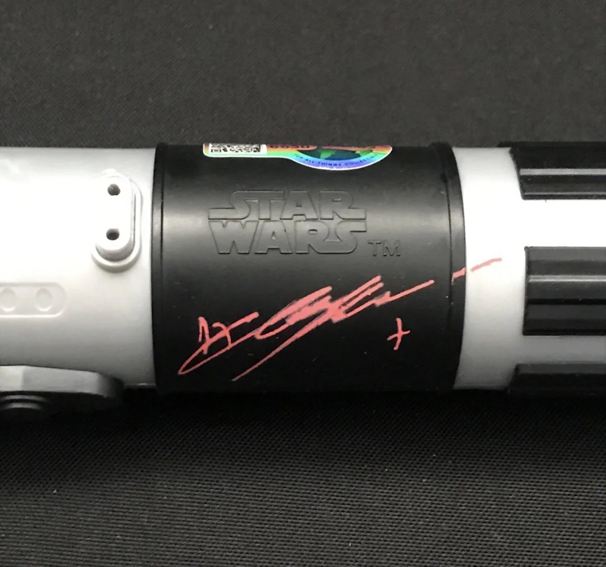 Hayden Christensen — Star Wars Lightsaber Hayden Christensen Anakin Darth Vader - Signed w/COA, изображение 2