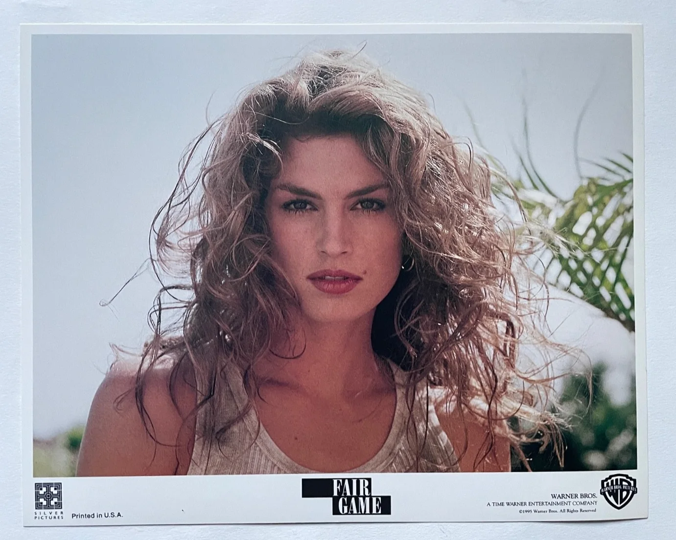 FAIR GAME (1995) Set of 8 US Lobby Cards Front Of House Stills Cindy Crawford, изображение 2