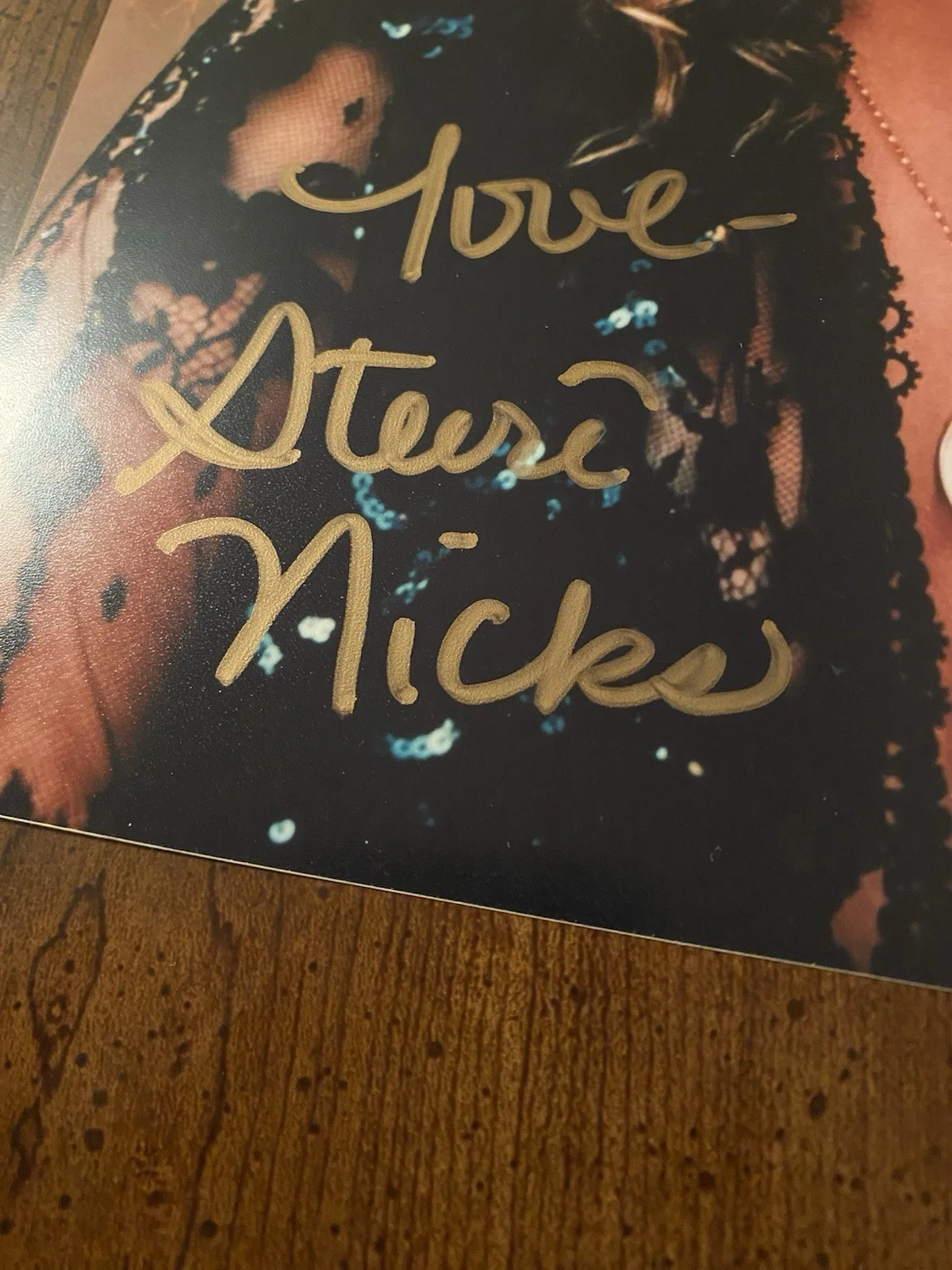 Stevie Nicks Signed Autographed 8x10 Photo With COA Fleetwood Mac Dreams Edge Of, изображение 3