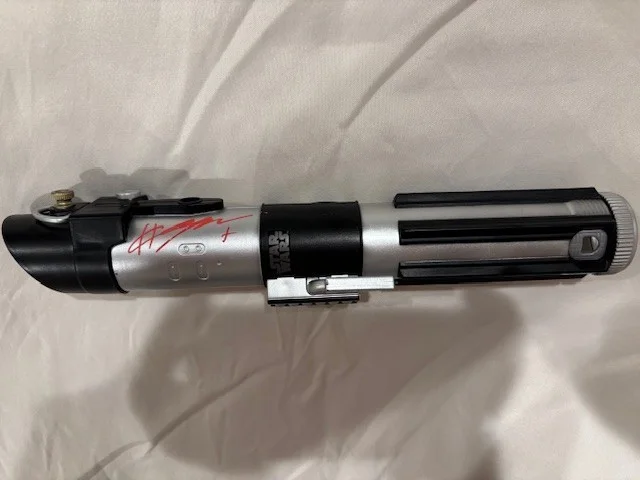 Hayden Christensen — Hayden Christensen Signed Darth Vader Lightsaber COA, image 3