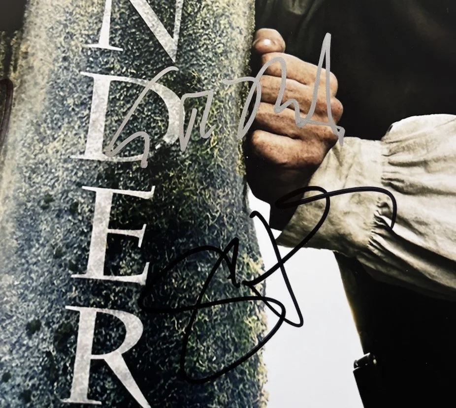 Sam Heughan, Caitriona Balfe & Graham Mctavish Signed 11x14 Photo Outlander, image 2
