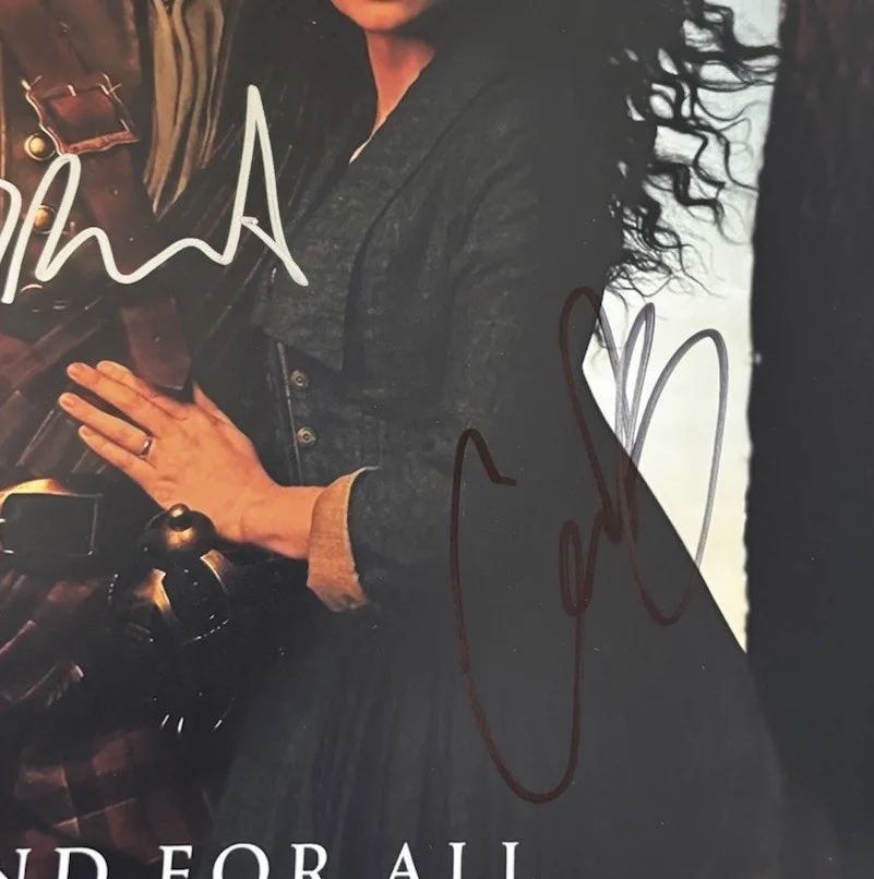 Sam Heughan, Caitriona Balfe & Graham Mctavish Signed 11x14 Photo Outlander, изображение 3