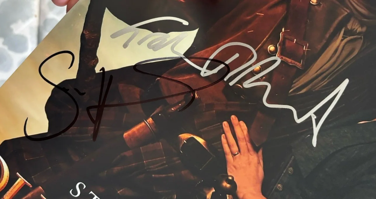 Sam Heughan, Caitriona Balfe & Graham Mctavish Signed 11x14 Photo Outlander, изображение 4